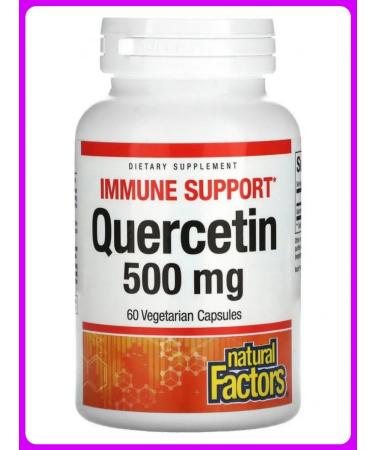 Natural Factors Quercetin 500 mg 60 vegetarian capsules