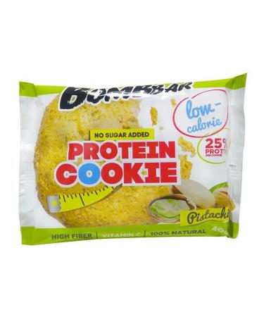 Bombbar Bombar cookies Protein cookie pistachi 1 pc. 40g 12 pcs - Buy Online on GoSupps.com