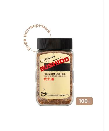 Soluble coffee Bushido Original 100g
