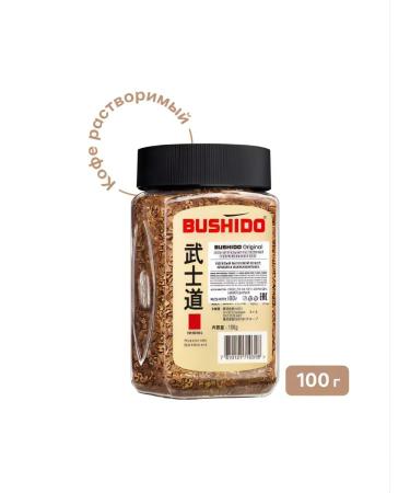 Soluble coffee Bushido Original 100g - Buy Online on GoSupps.com
