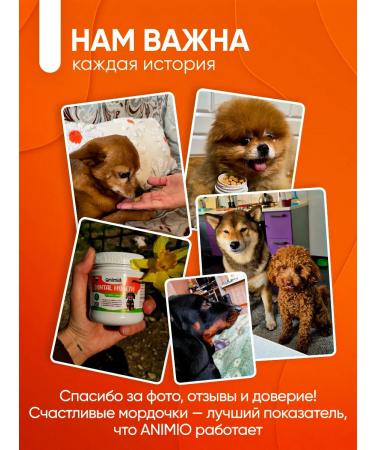 Animio Tartar vitamins for dogs - Buy Online on GoSupps.com