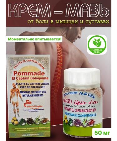 Solo Oriental Ointment from joint pain with the back with Kolokht