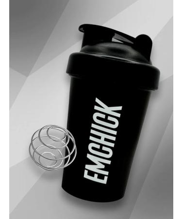 Emchick Sports shaker for water cocktails and protein 400 ml