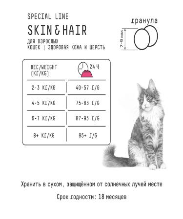 AJO Feed for long -haired cats with salmon and turkey 400g - Buy Online on GoSupps.com