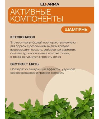 ELFARMA A set of shampoo with ketoconazole 2% and dandruff balm - Buy Online on GoSupps.com