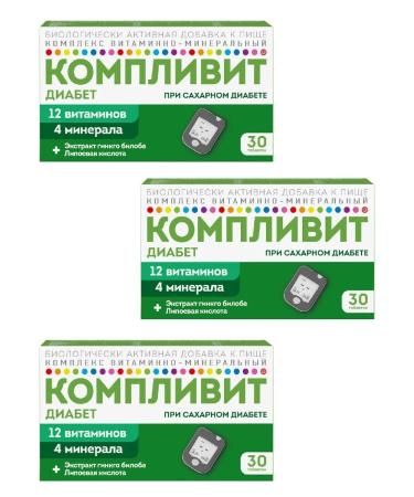 Complivit Diabetes 30 pcs 3UP