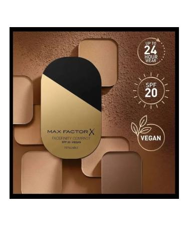 Max Factor X FaceFinity Compact powder 033 Crystal Beige - Buy Online on GoSupps.com