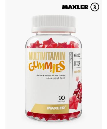 maxler Multivitamin Gummies Vitamins for children 90 pastilles cherry