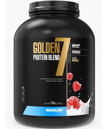 maxler Protein Golden 7 Complex 2270 g strawberries - Buy Online on GoSupps.com