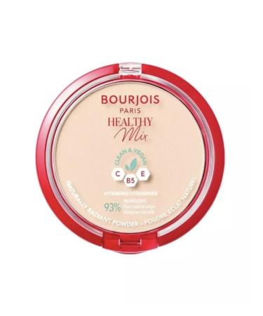Bourjois Paris Facial powder matting Healthy Mix tone 01 IVORY - Buy Online on GoSupps.com