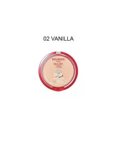 Bourjois Paris Facial powder matting Healthy Mix tone 02 vanilla - Buy Online on GoSupps.com