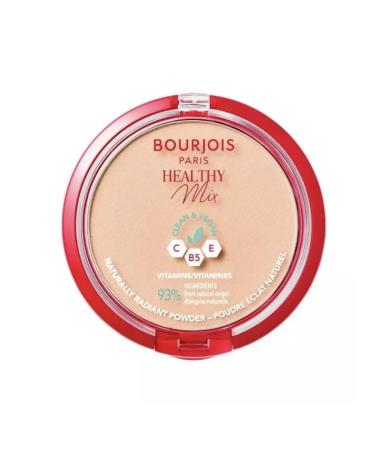 Bourjois Paris Facial powder matting Healthy Mix tone 02 vanilla - Buy Online on GoSupps.com