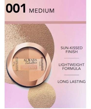 Bourjois Paris Face powder Always Fabulous Bronzer 001 Medium