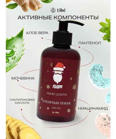 Santa Claus Train Hand liquid soap perfumed gingerbread 300 ml - Buy Online on GoSupps.com