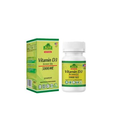 Joint Plus Vitamin D3 Alfa Vitamins 5000 IU capsules 30pcs