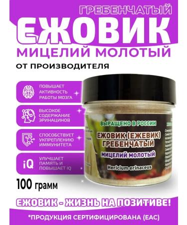 CHAGA FOOD Ezhovik Combed blackberry Micelle's ground in capsules
