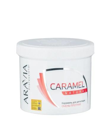 ARAVIA Natural caramel is a very dense consistency