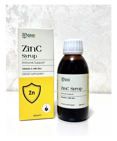 GNB Good Natural Beauty Syrup for immunity zinc+vitamin C elderberry - Buy Online on GoSupps.com