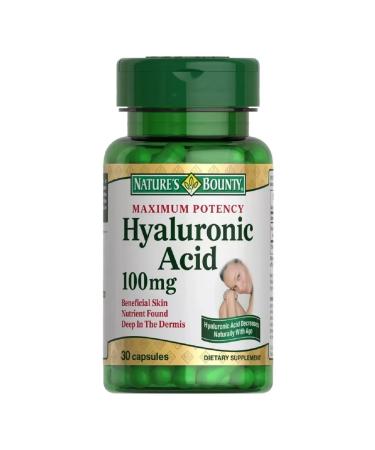 Nature's Bounty Inc Hyaluronic acid 0.1 mg of capsule No. 30 -1UP
