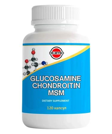 DR MYBO Glucosamine chondrotin MSM capsules No. 120 -1UP