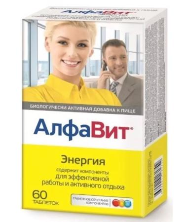 Alphabet Vitamin-mineral complex Energy No. 60