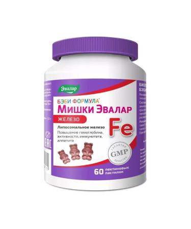 Evalar Baby formula iron No. 60 -1UP