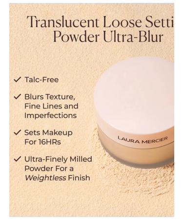 Laura Mercier Powder Mini Loose Setting Powder Ultra-Blur - Buy Online on GoSupps.com