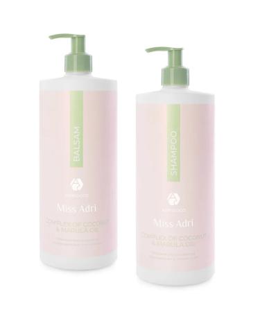 ADRICOCO Restoring balm+Coconut & Marula Oil shampoo