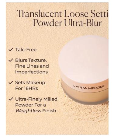 Laura Mercier Loose Setting Powder Ultra-Blur 20gr - Buy Online on GoSupps.com