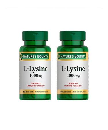 Nature's Bounty Inc L -Lisin 1000mg No. 60 -2UP