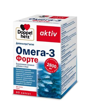 Doppelherz Omega -3 Fort No. 60 caps -1UP