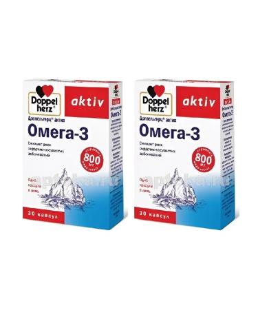 Doppelherz Omega -3 capsules No. 30 -2UP
