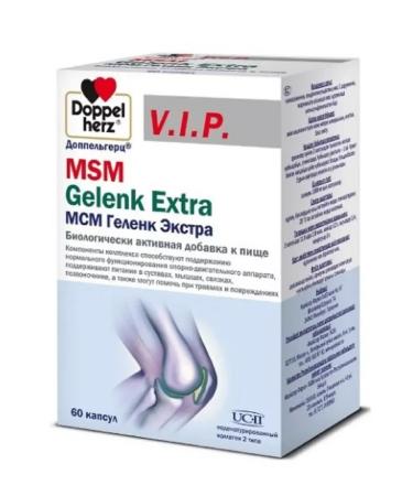Doppelherz MSM GELENK Extra VIP No. 60 -1UP