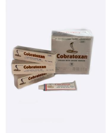 Ointment 3pcs*20g Cobratoxan - Buy Online on GoSupps.com