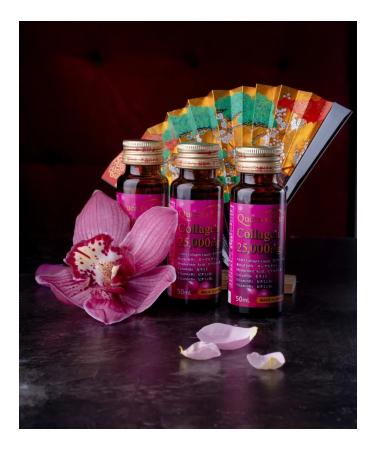 Queen's Story Japanese sea collagen 25000 mg (60x50 ml) - Buy Online on GoSupps.com