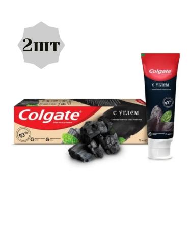COLGATE Toothpaste effective whitening with an angle of 75ml 2pcs
