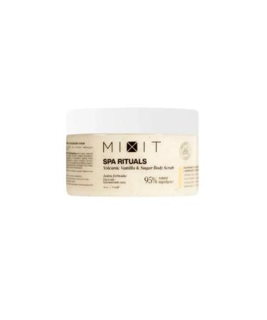 MIXIT Sugar body scrub with the aroma of warm vanilla spa rituals
