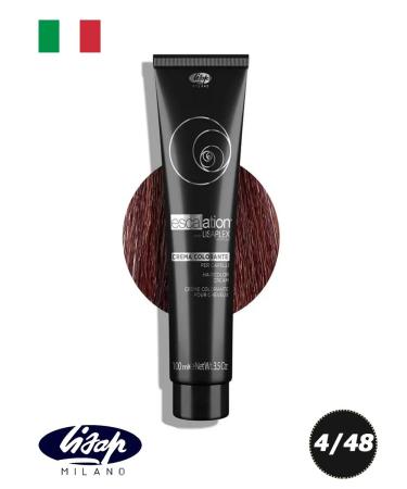 Lisap Milano Lisaplex 4 48 Violet Mahogany Cream for hair 100ml