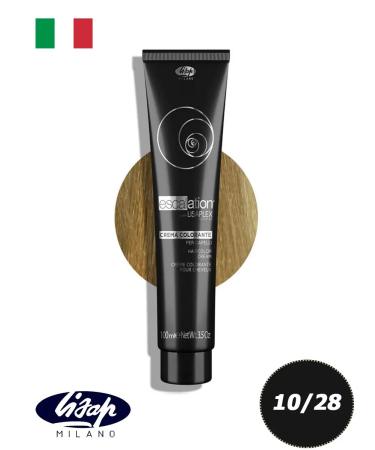 Lisap Milano Lisaplex 10 28 Light Blonde hair cream 100ml