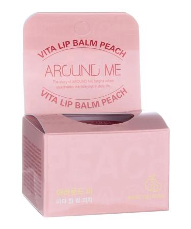 WELCOS Around Me vita Lip Balm Peach Balm for the lips 15g - Buy Online on GoSupps.com
