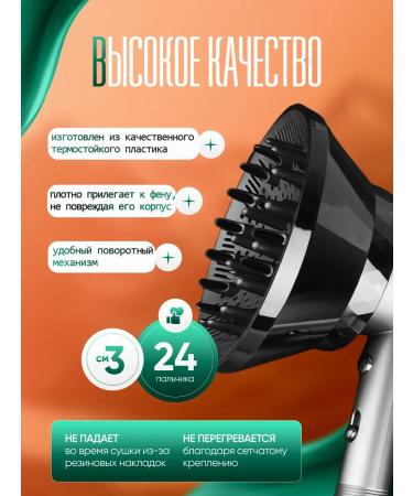 LEAStyle Diffusor for a universal hair dryer - Buy Online on GoSupps.com