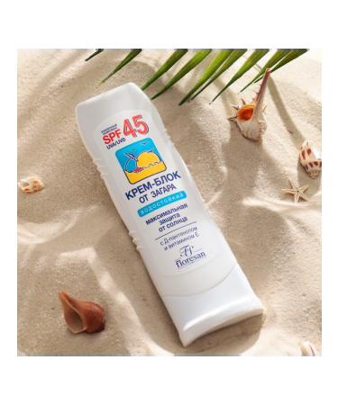 Official representative of Floresan Cream block from tanning waterproof SPF 45 125 ml
