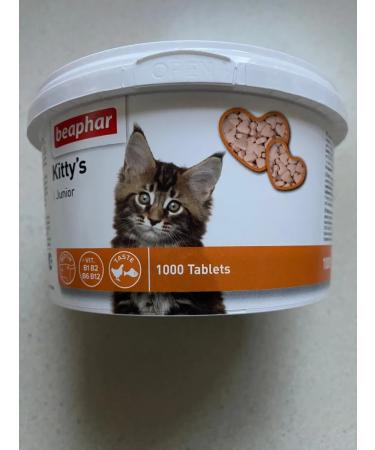 beaphar Vitamins for kittens Kittys Junior Mix 1000 table