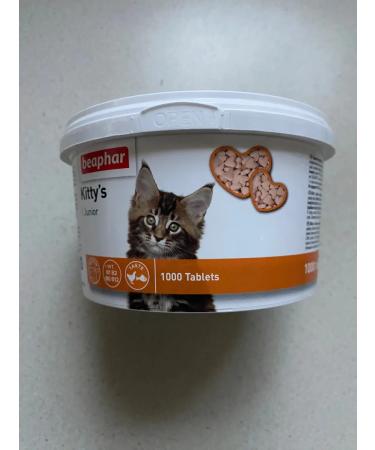 beaphar Vitamins for kittens Kittys Junior Mix 1000 table - Buy Online on GoSupps.com