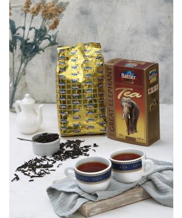 Battler Tea Buttler Ceylon Black (OPA) Great Elephant 250 gr. - Buy Online on GoSupps.com