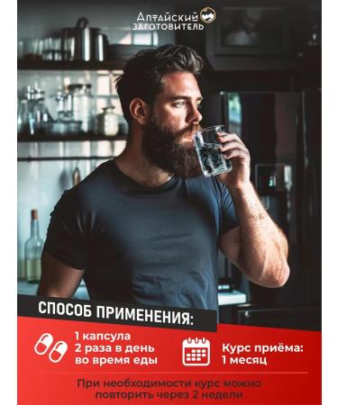 Altai procurement officer Testobuster phytocomplex for men 60 capsules - Buy Online on GoSupps.com