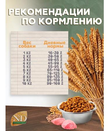 Farmina N&D AnceStral Grain for small dogs of 2.5 kg - Buy Online on GoSupps.com