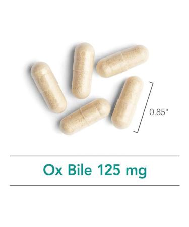 Nutricology Bull bile Ox Bile 125 mg 180 capsules - Buy Online on GoSupps.com