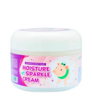 Elizavecca Moisture Sparkle Cream moisturizer cream with the effect - Buy Online on GoSupps.com