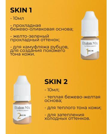 Etalon mix Set pigments standard mix 6 pcs 5 ml - Buy Online on GoSupps.com